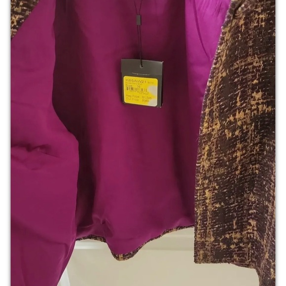 St. John Couture Woven Jacket Sz.16 - Picture 5 of 11